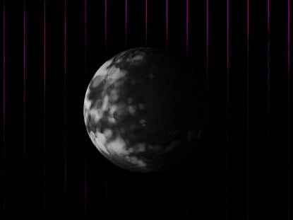 Rainy Sphere Pink Geo
