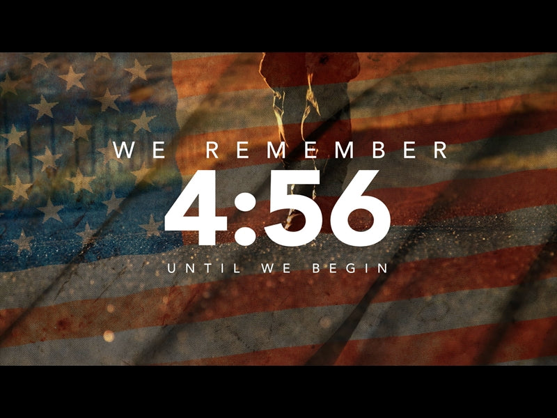 Memorial Day Reflection Countdown