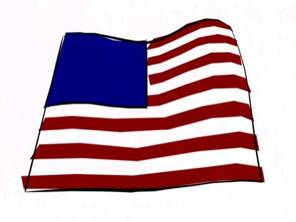 Sketch Flag Motion