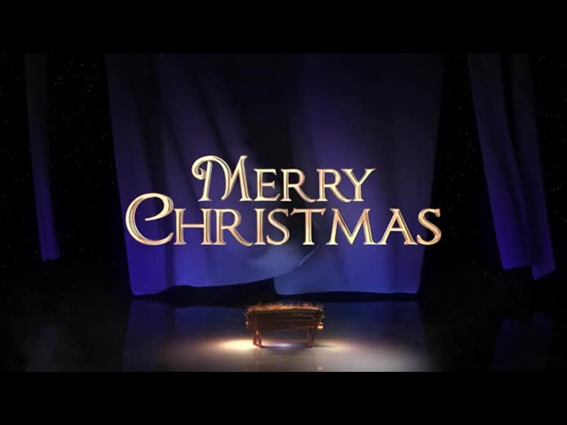 Manger: Merry Christmas 01