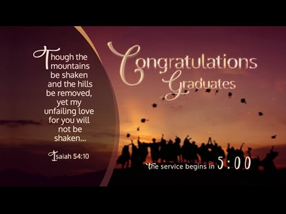 Graduation Scripture Promises Countdown