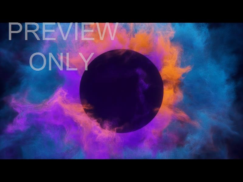 Color Blast: Vivid Cool Circle Still