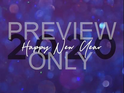 Glitter Sparks New Year 2020