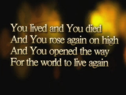 For All You've Done: Iworship Flexx