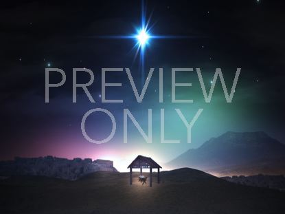 Christmas Savior Background