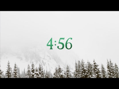 Snowy Forest Countdown