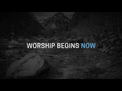 Now's The Time: Worship Intro