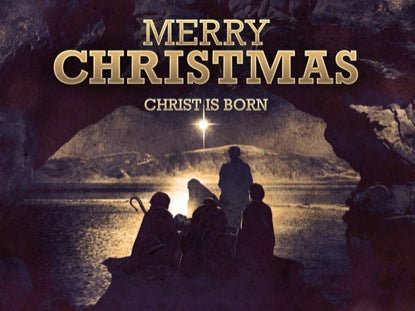 Nativity Merry Christmas