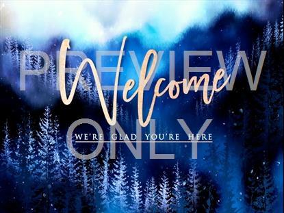 Christmas Woods Welcome Still