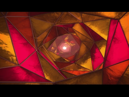 Stained Glass Tunnel 4