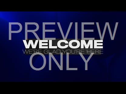 Livestream Welcome Title Screen Blue