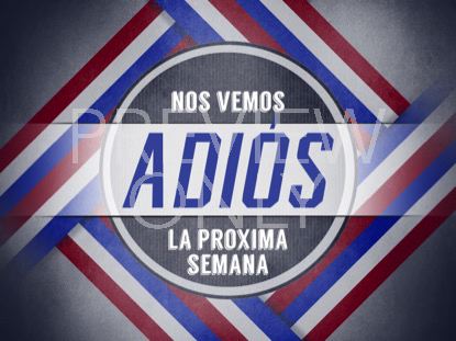 July Stripes Closing Still - Spanish