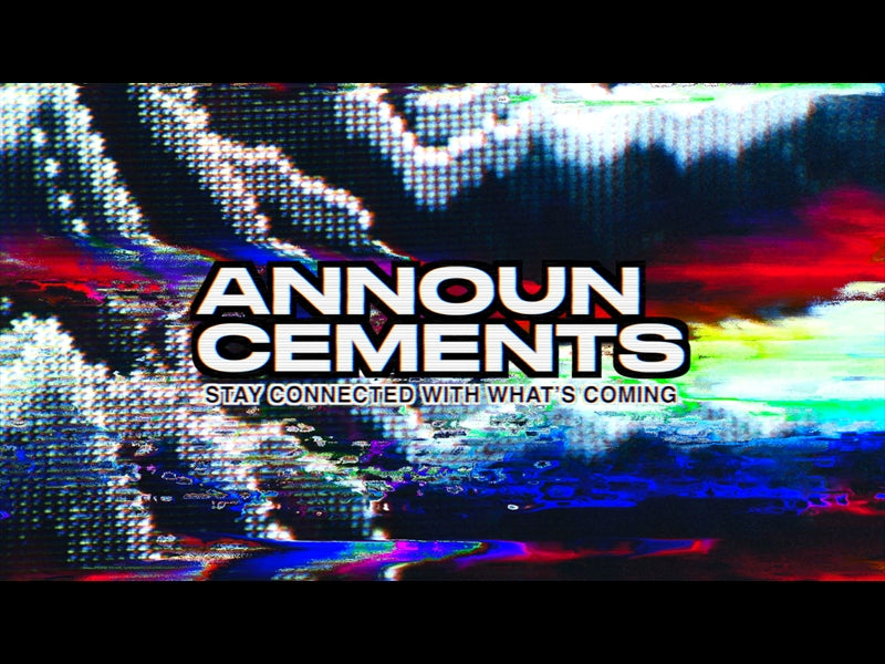 Digital Collapse Announcements