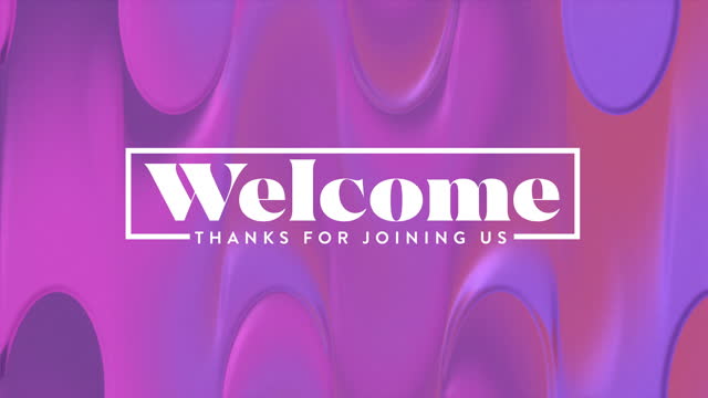 Color Warp Welcome