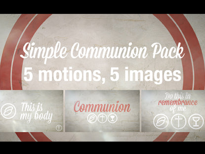 Script Communion Pack