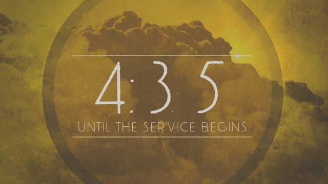 Subtle Light Countdown