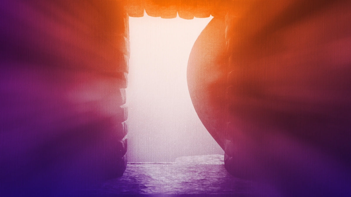 Radiant Blur Easter Tomb