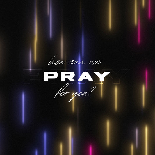 Prayer Neon Rain