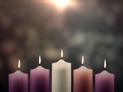 Advent Candles Christ Candle
