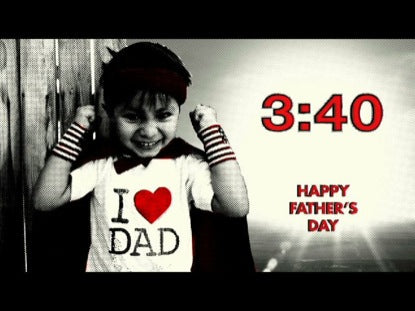 I Heart Dad Countdown