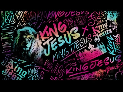 King Jesus Rainbow