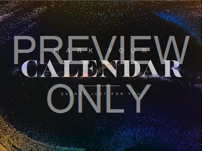 New Years Shimmer Mark Your Calendar