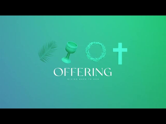 Holy Week Ink Offering