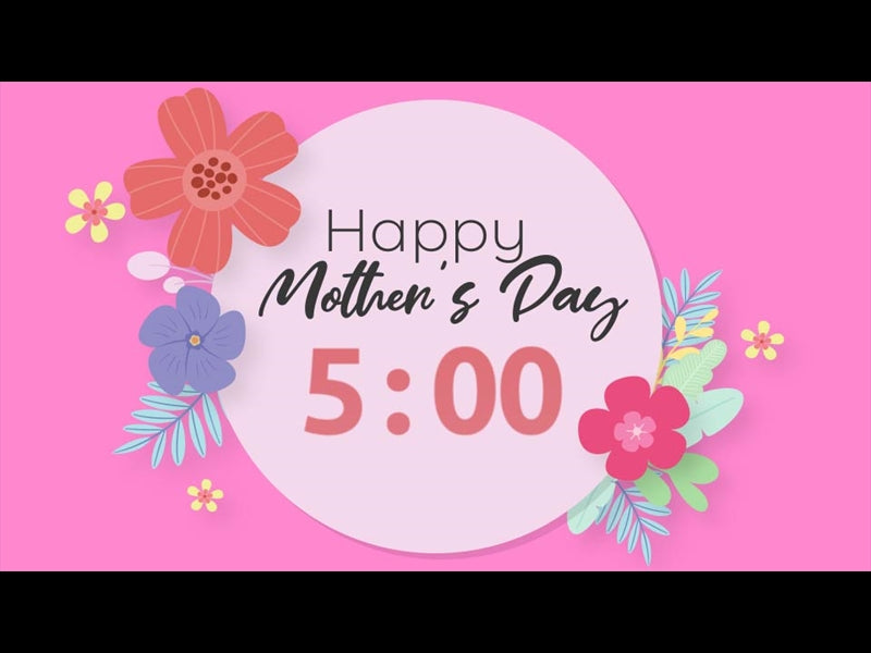 Mother's Day Countdown