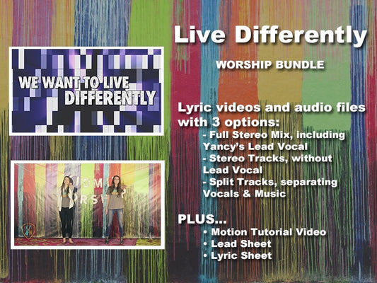 Live Differently: Worship Bundle