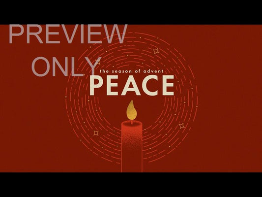 Light Lines Advent Peace Still