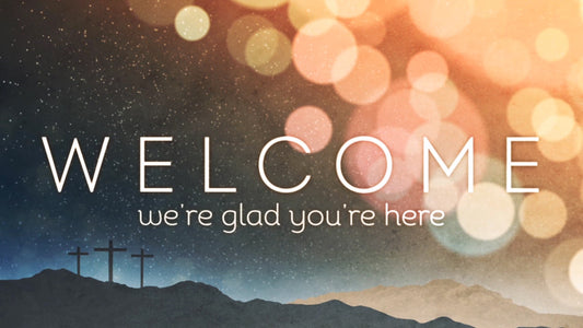 Easter Sky Welcome Still