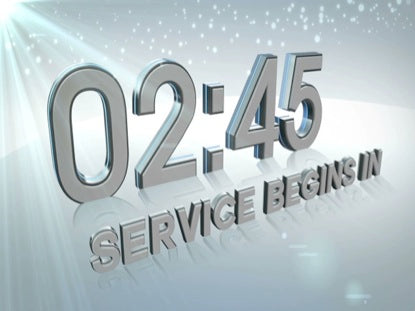 Clean White Countdown