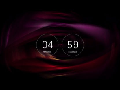 Blurred Vision Countdown