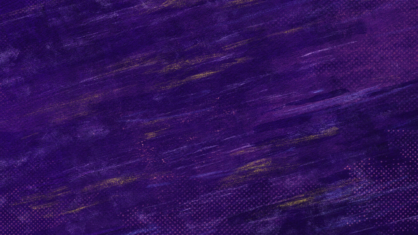 Easter Brush Purple Back