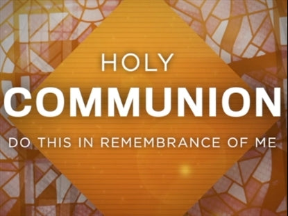 Vintage Glass Communion Motion