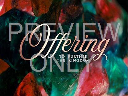 Christmas Glass Offering Still