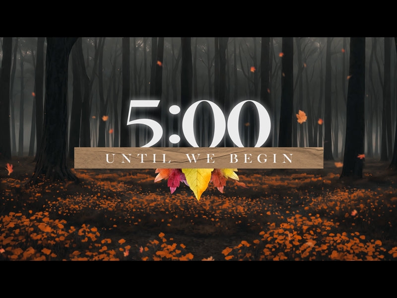 Thankful Autumn Countdown