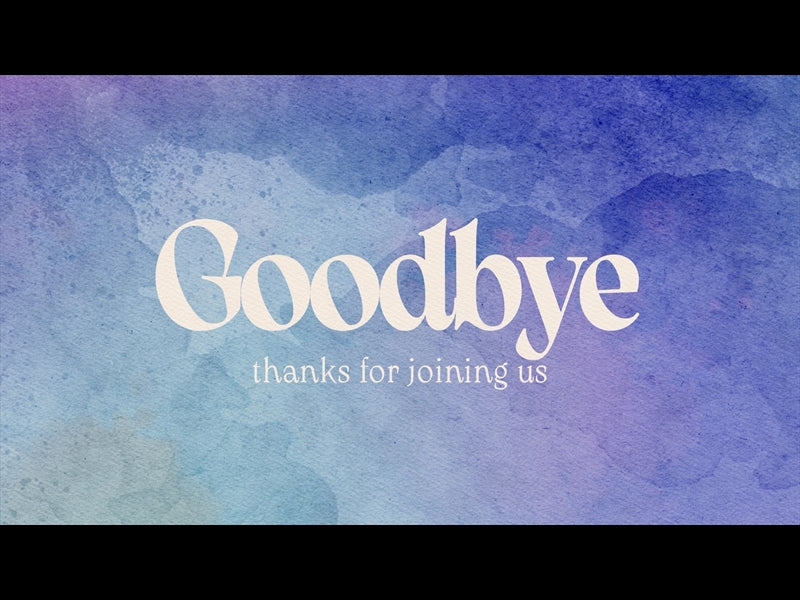 Easter Canvas Goodbye