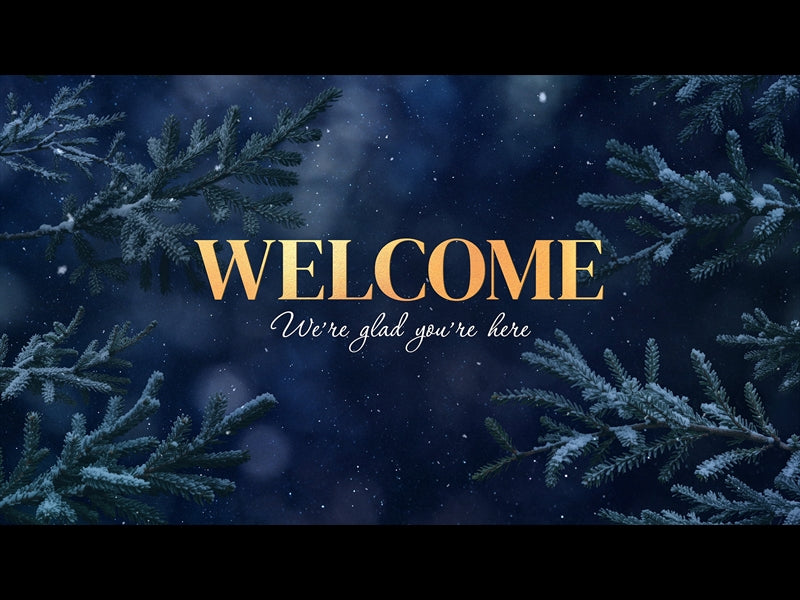 Christmas Wintertide Welcome