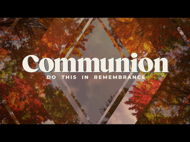 Fall Christian Communion Fall Trees Communion – WorshipHouse Media