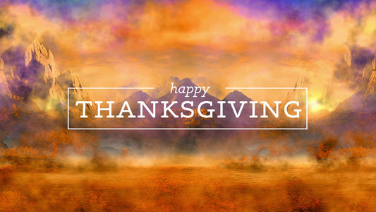 Surreal Fall Happy Thanksgiving Still