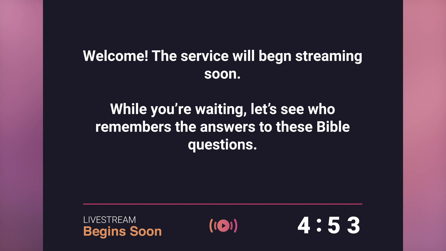 Easter Morning Trivia D Countdown