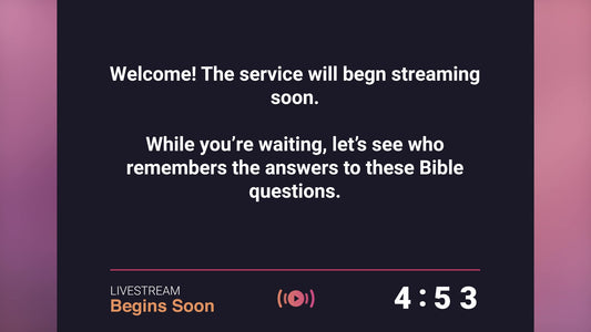 Easter Morning Trivia D Countdown