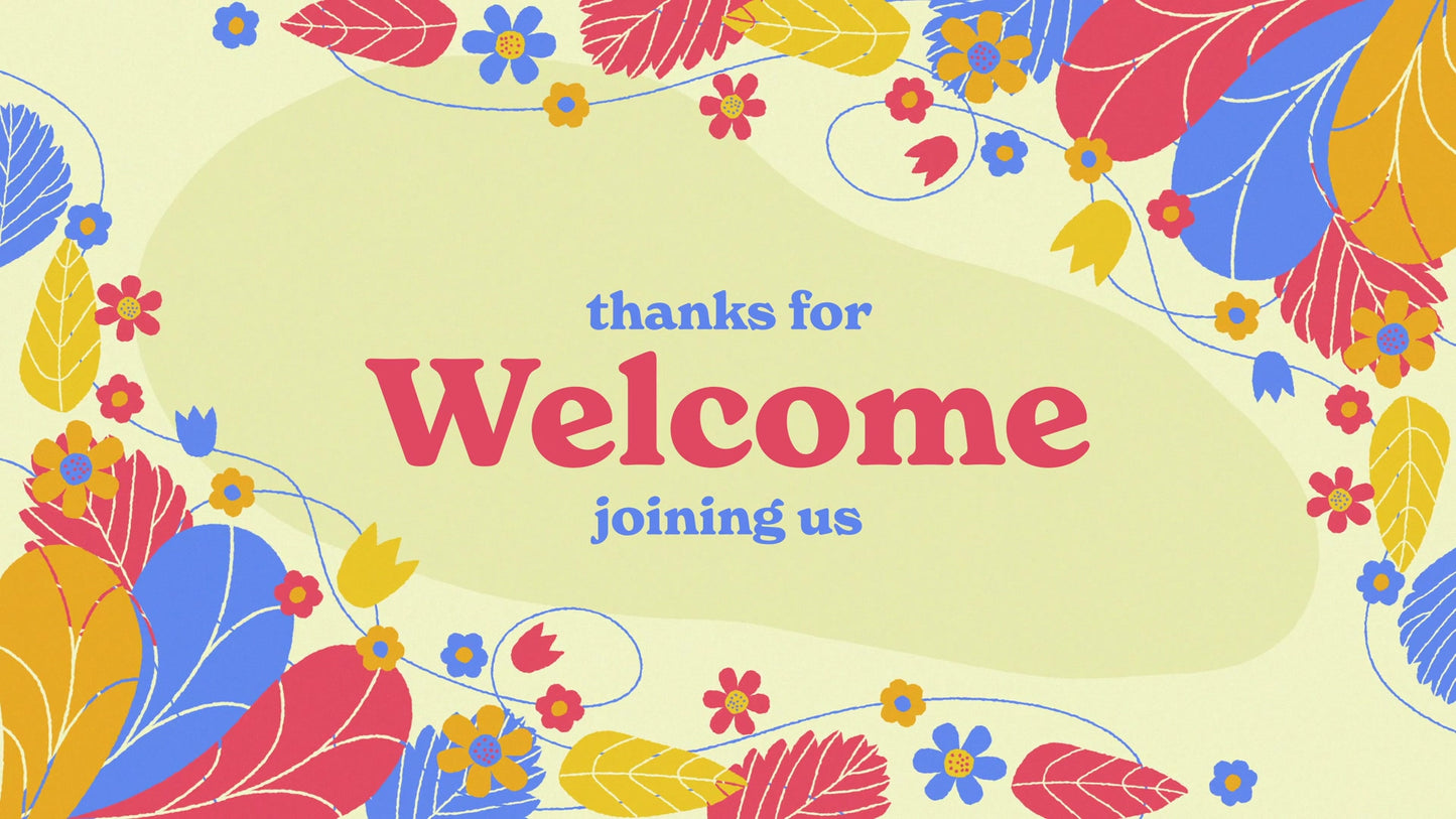 Modern Mothers Day Welcome Still