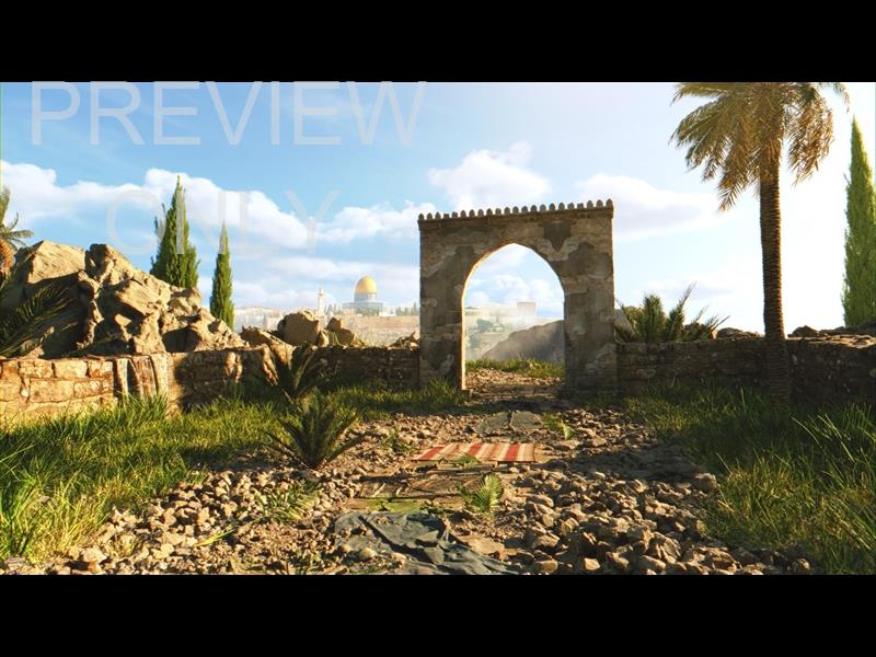 Palm Sunday Image Still: The Gospel According To Peter