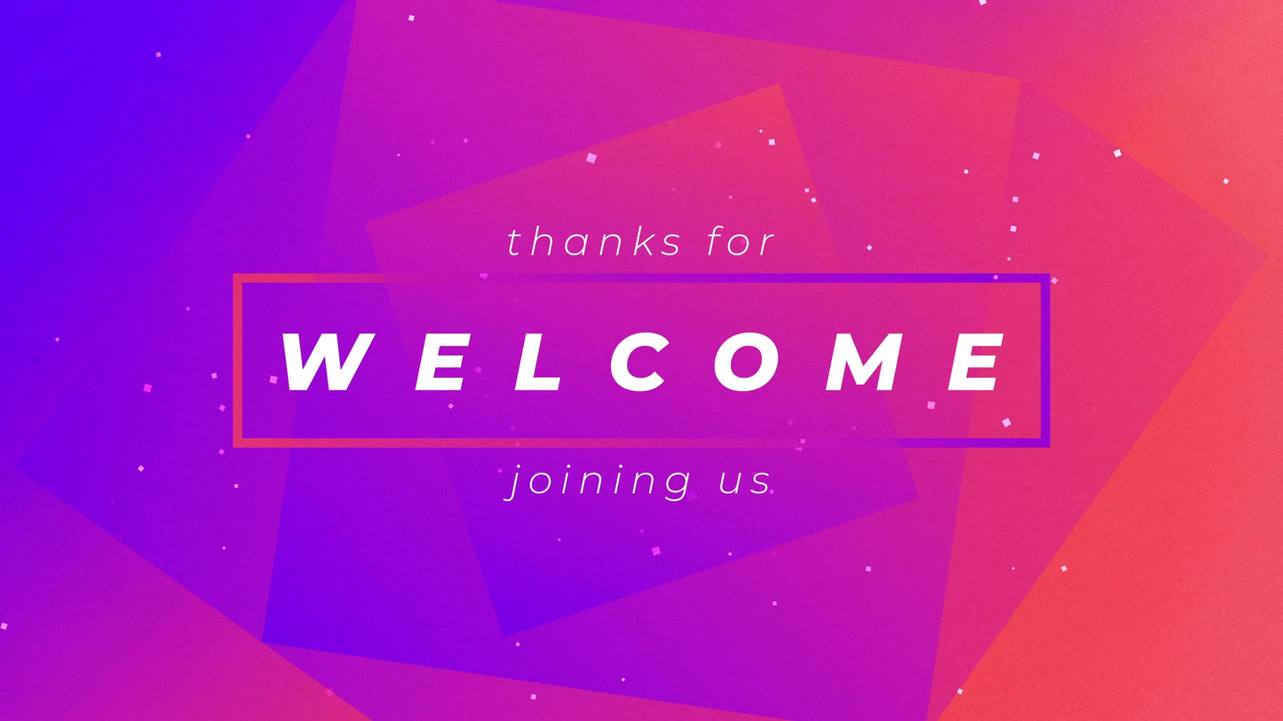 Geo Pop Welcome