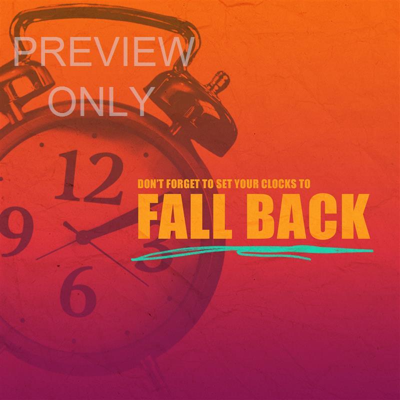 Fall Back Reminder