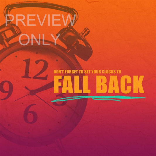 Fall Back Reminder