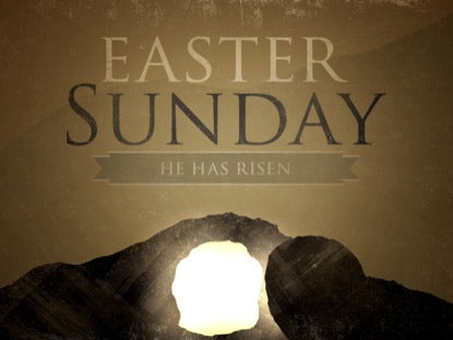 Silhouette Easter Sunday