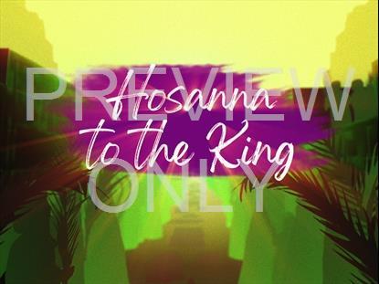 Creation Cries Hosanna To The King